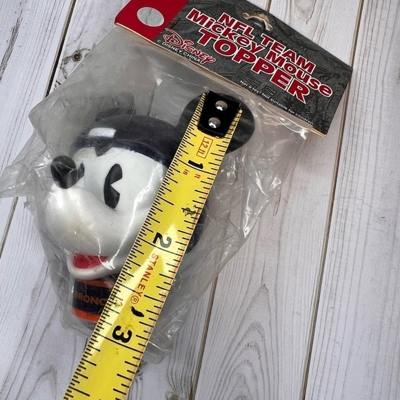 NWT NFL Denver Broncos Mickey Mouse Topper - Picture 6 of 9